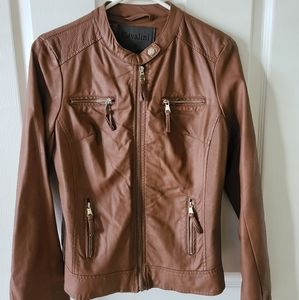 Faux Leather Jacket